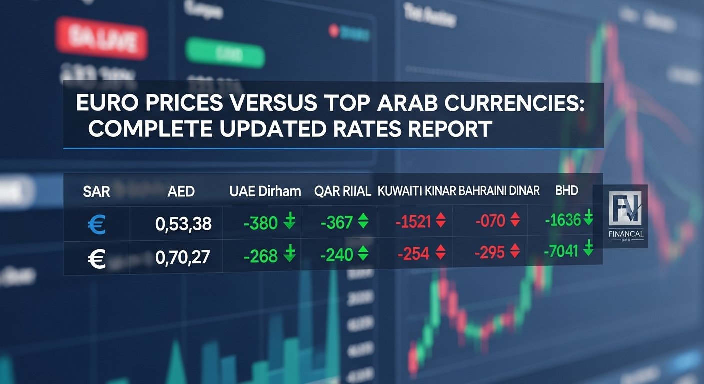Euro Prices Versus Top Arab Currencies Complete Updated Rates Report